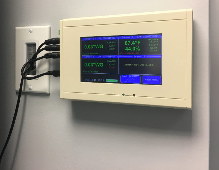 Crc Room Pressure Monitor Manual