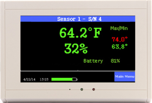 TV2 w 1 temp/RH sensor